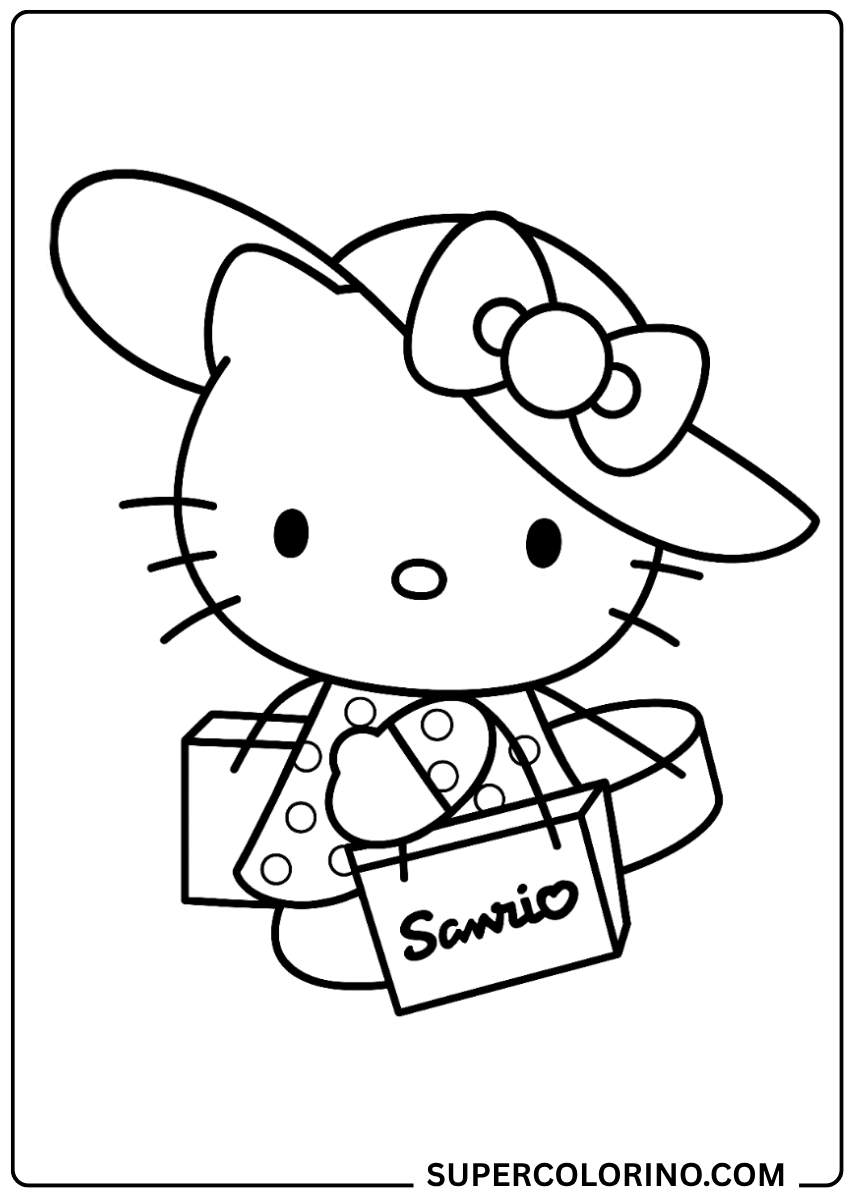 Couleur Hello Kitty shopping