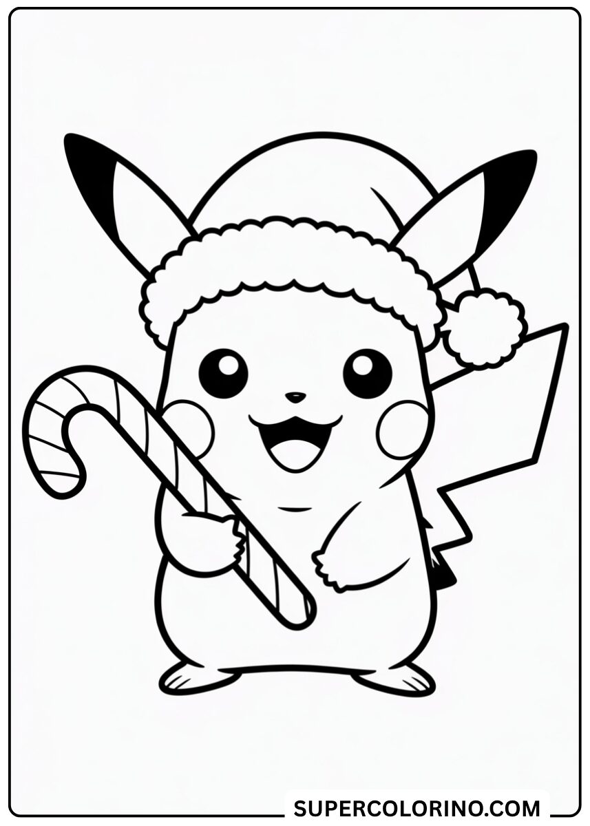 Färbe Pikachu mit der Zuckerstange