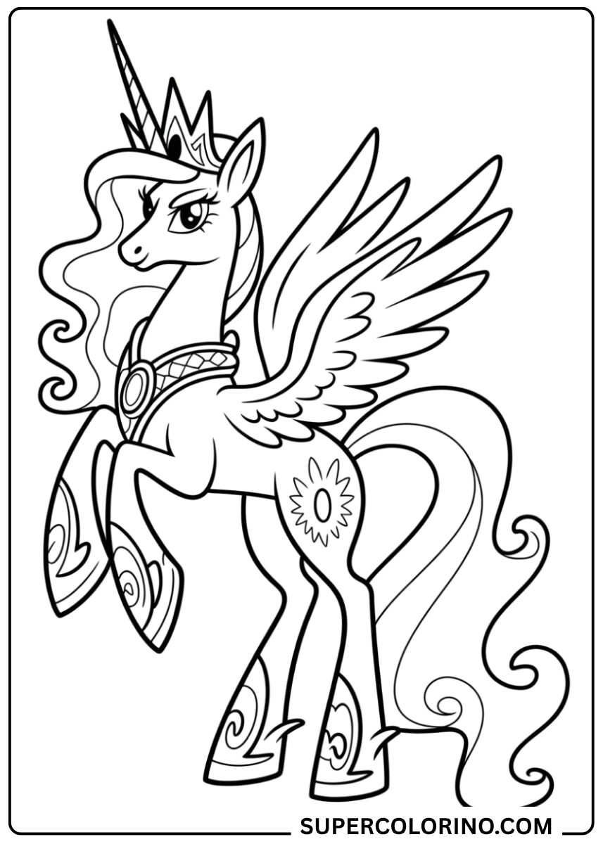 Couleur Princesse Celestia