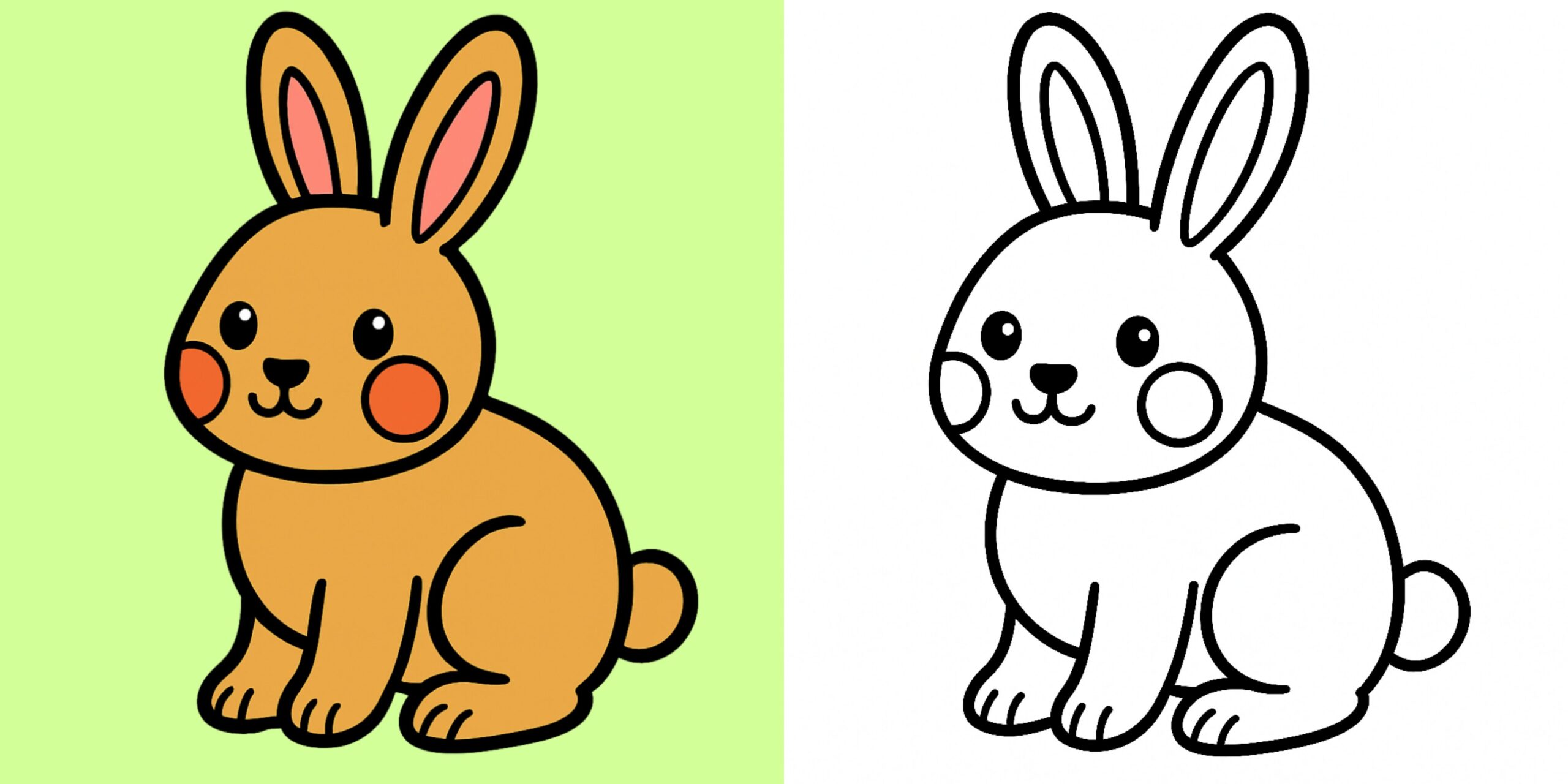 Coloriages Lapin fi
