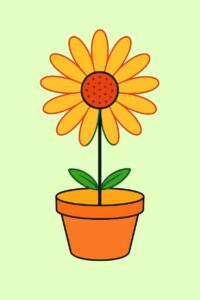 Fiore Disegno – Colorare