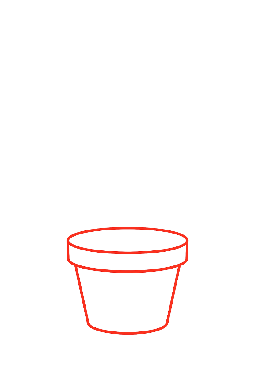 Fiore Disegno – Disegnare il vaso