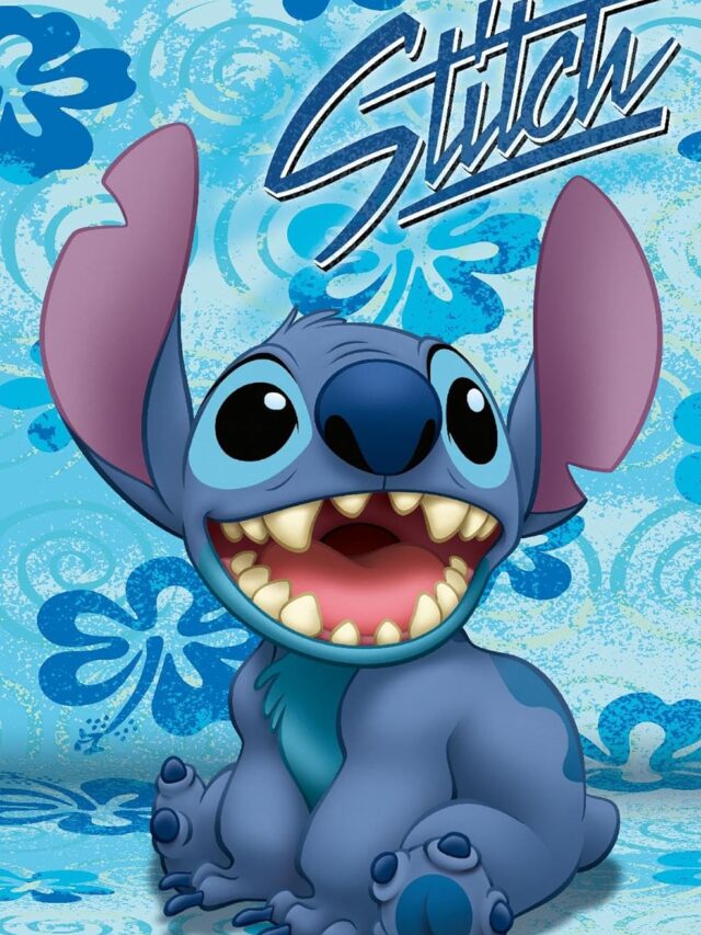 Stitch di Natale da colorare
