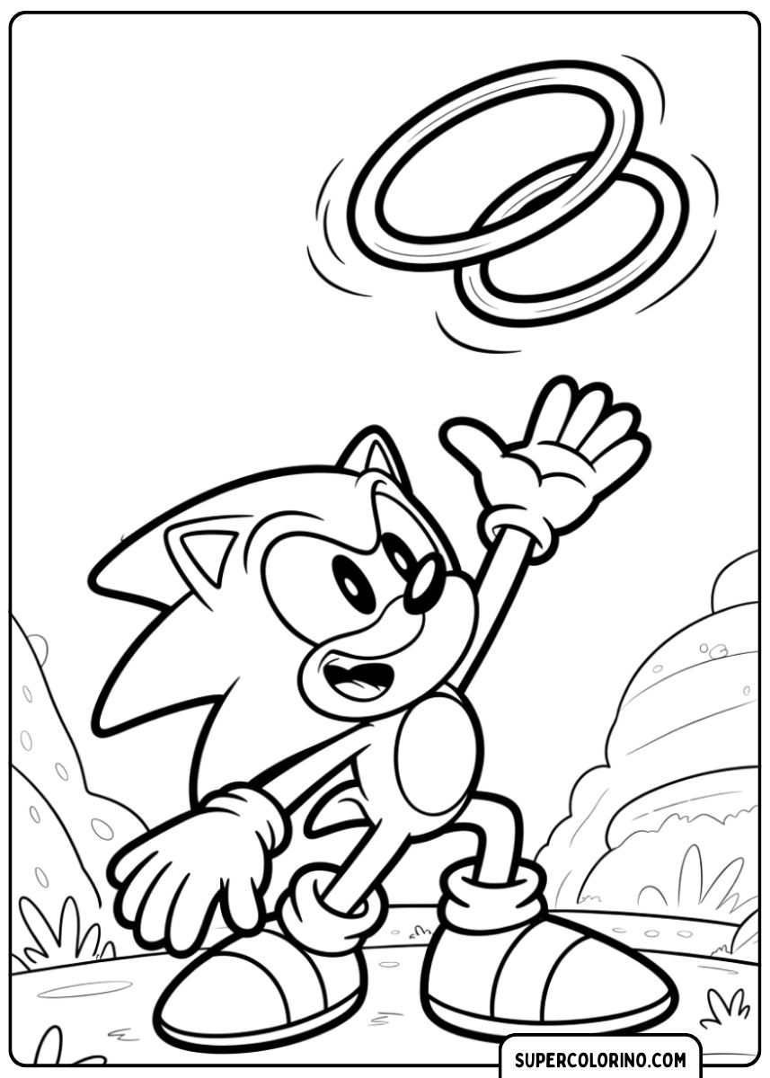 Sonic lance une bague