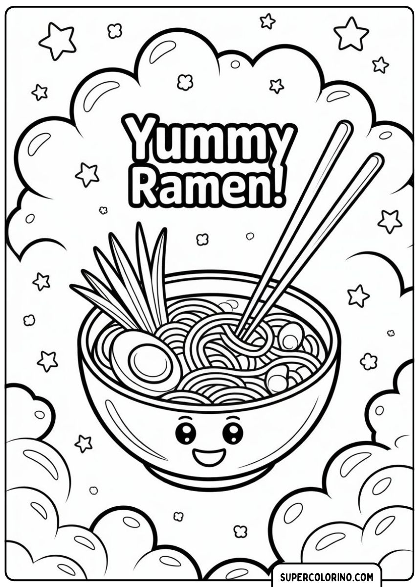 Eine Schüssel japanischer Ramen