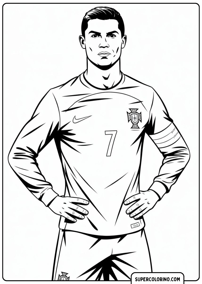 Le célèbre footballeur Cristiano Ronaldo