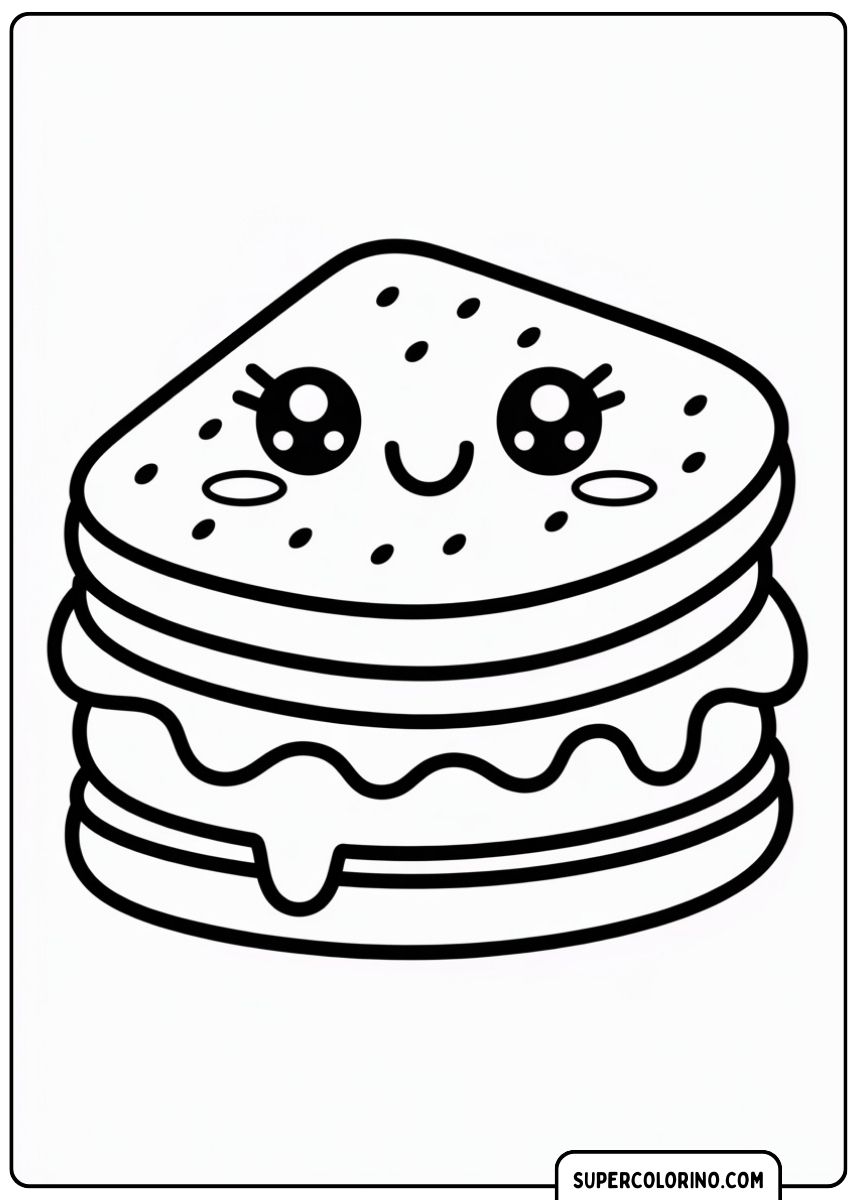 Lustiges Eiscremesandwich