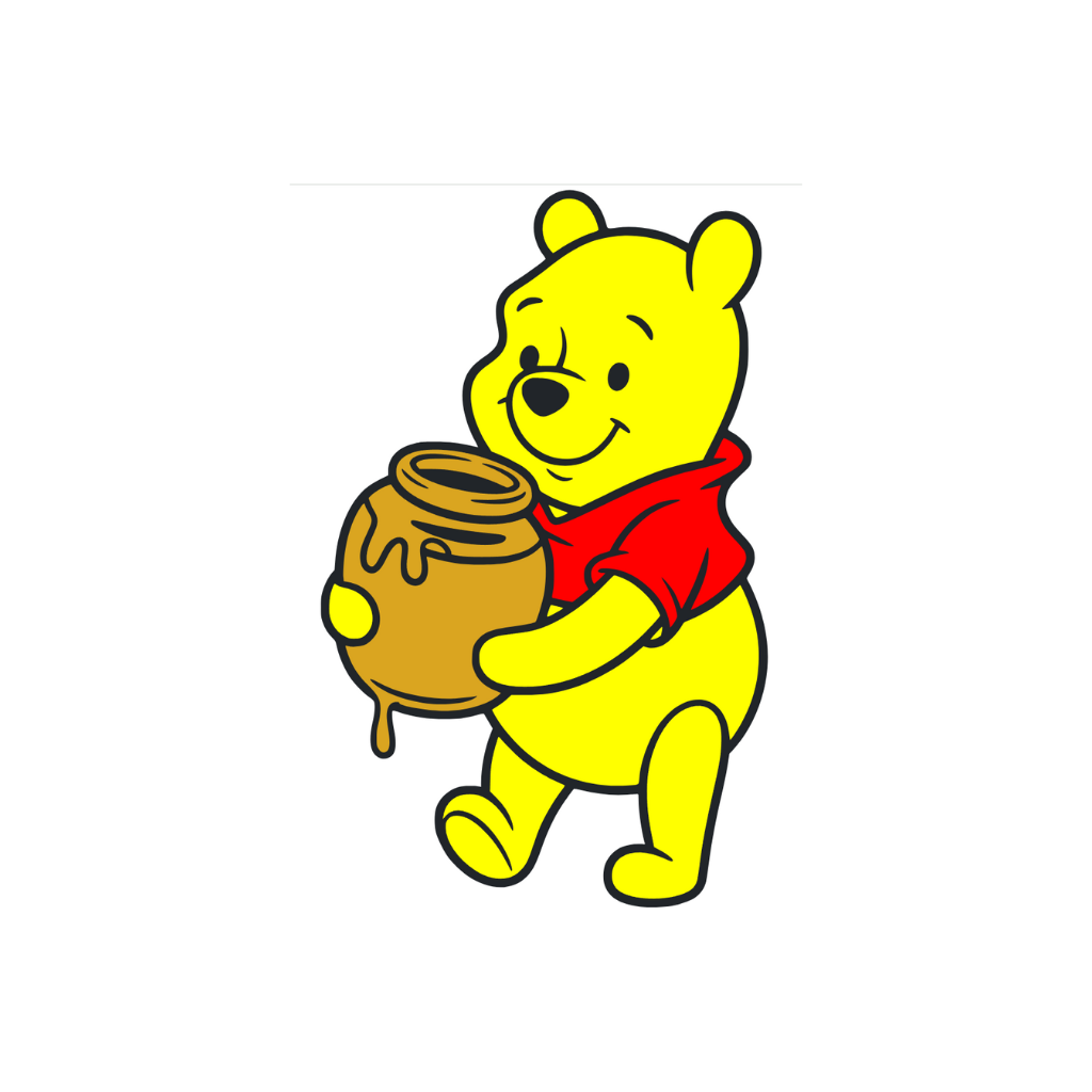 Coloriages mignons Winnie l'ourson