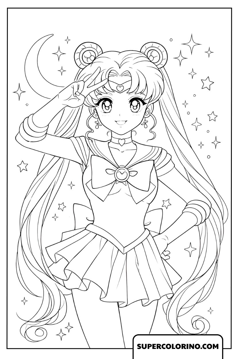 Elegante Sailor Moon-Designs