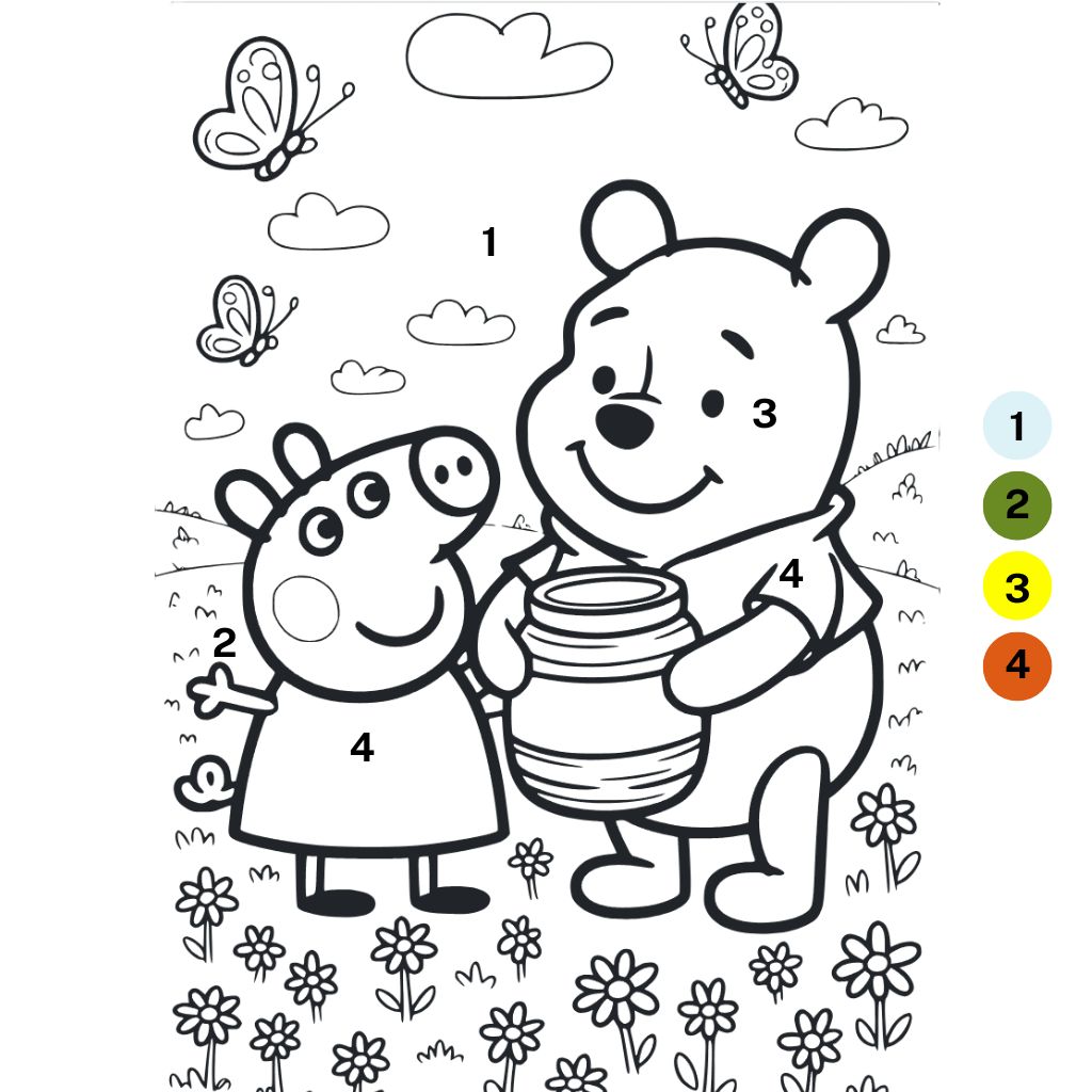 Süßes Peppa Wutz Malvorlagen