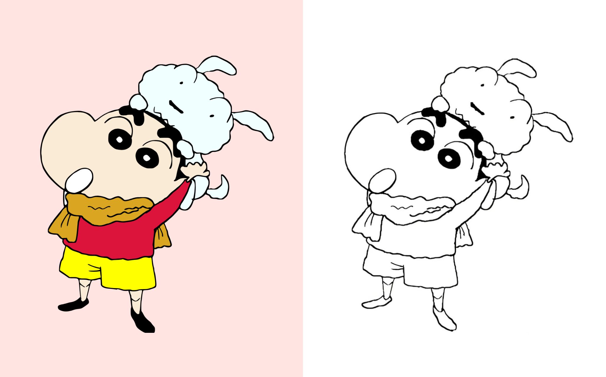 anime à colorier