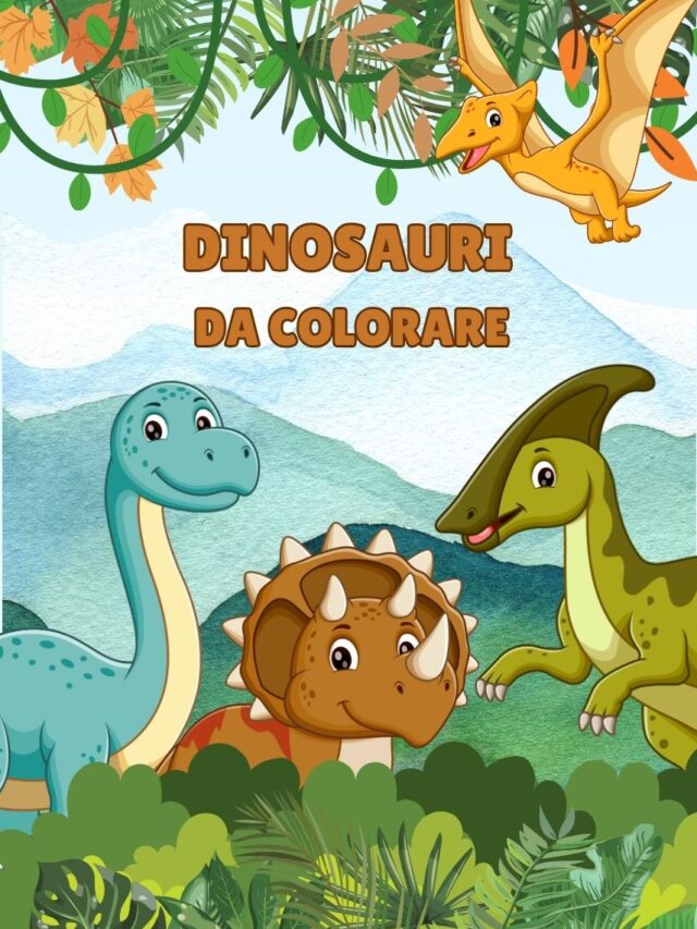 Dinosauri da colorare