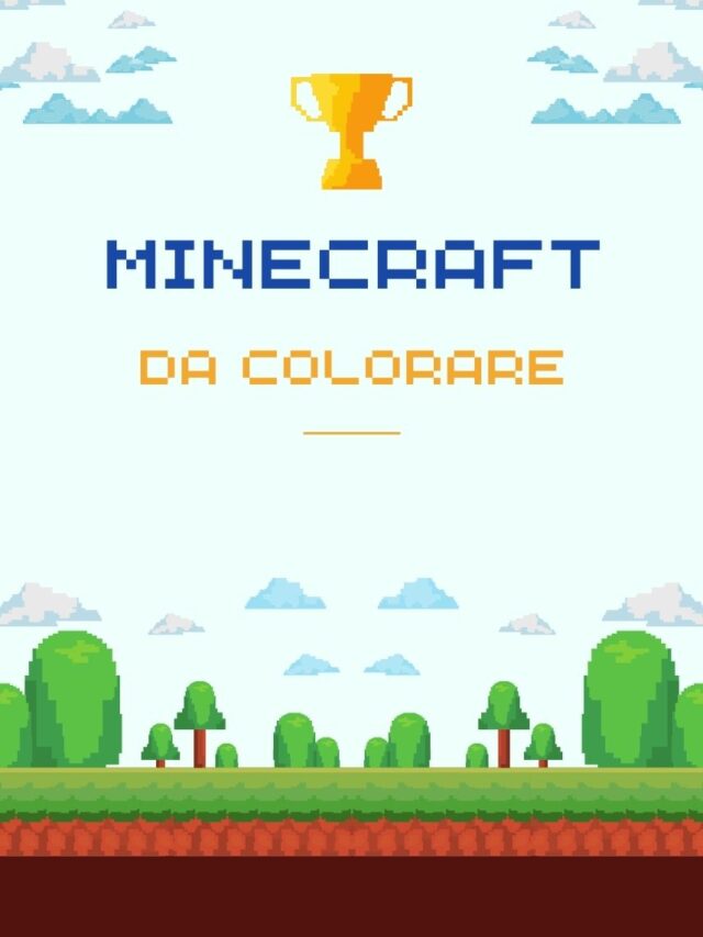 minecraft da colorare