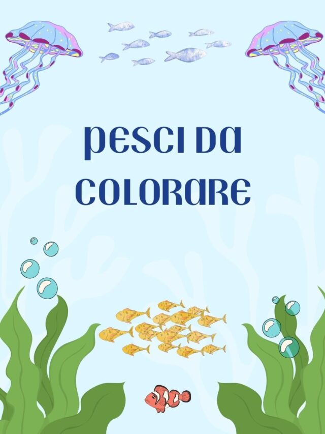 Pesci da colorare