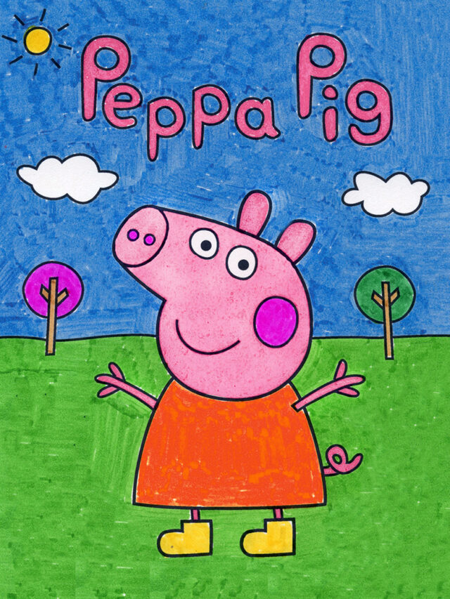 Peppa Pig da colorare