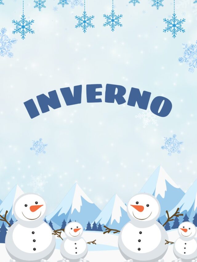 Inverno da colorare