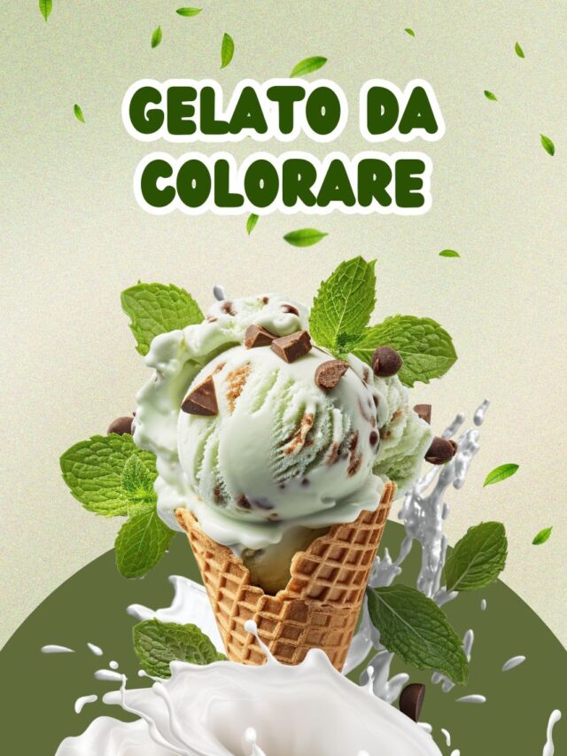 Gelato da colorare