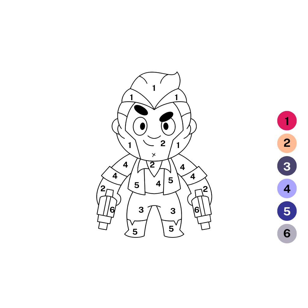Coloriage - Brawl Star