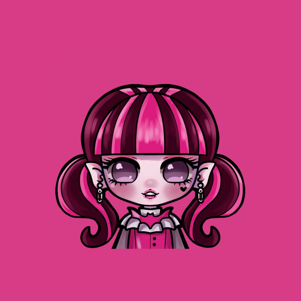 Schattige Monster High kleurplaten
