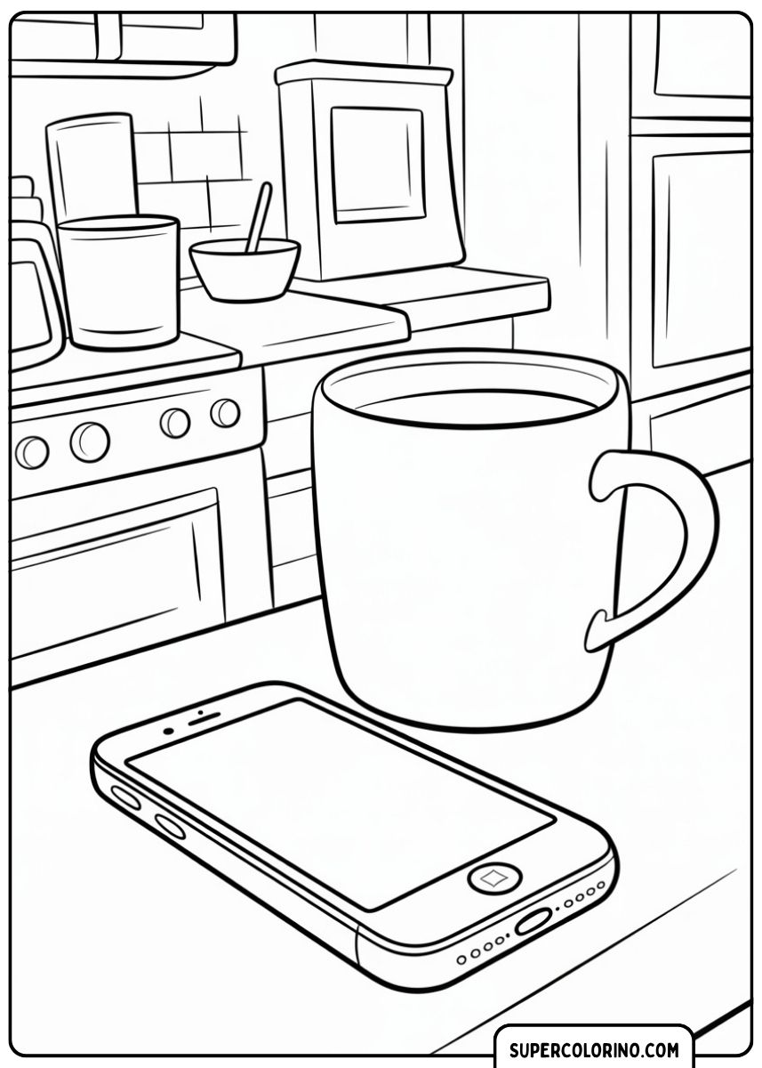 iPhone auf einem Schreibtisch neben einem Notizbuch und einem Bleistift.