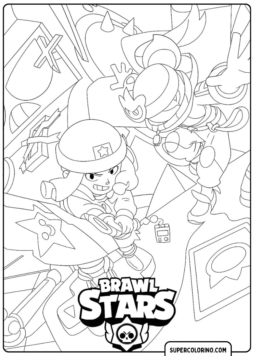 Image colorée de Max et Nani dans une scène de bataille pleine d'action.