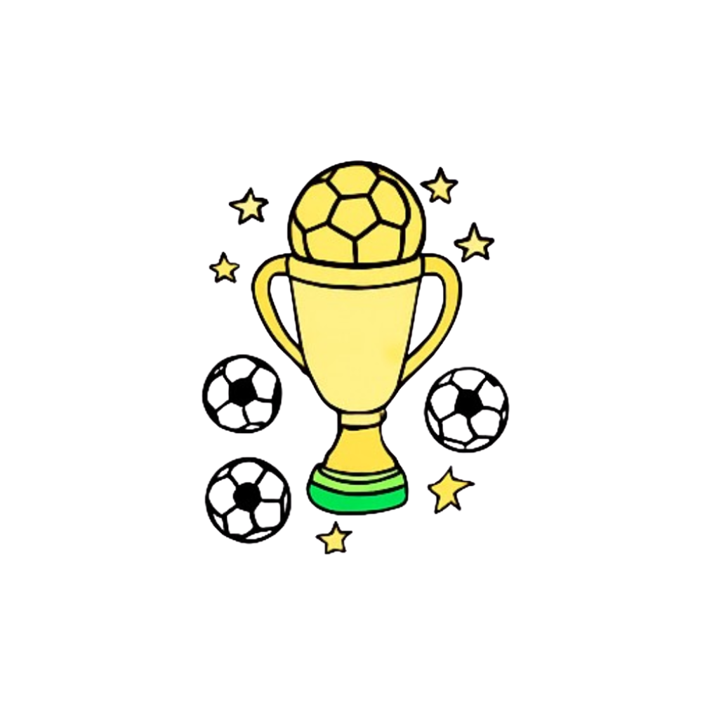 Grappige voetbal kleurplaten