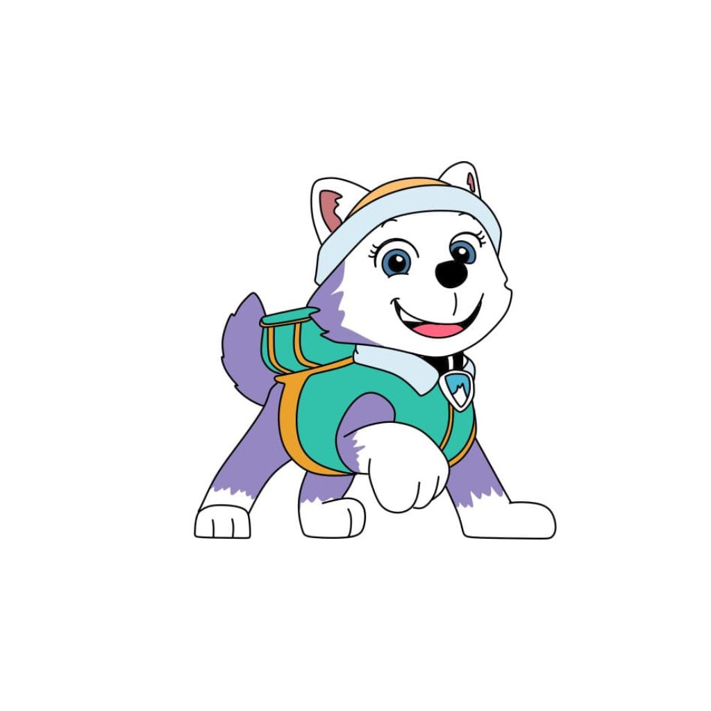 coloriage patte patrouille