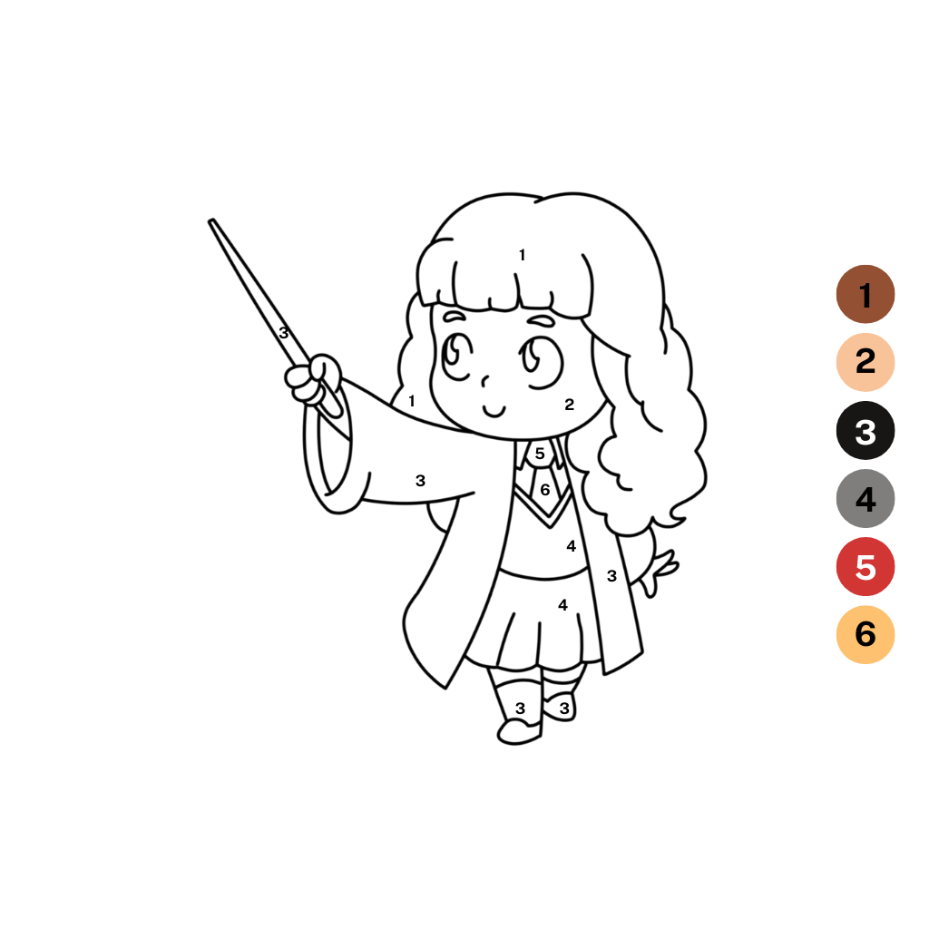 Coloriage Harry Potter