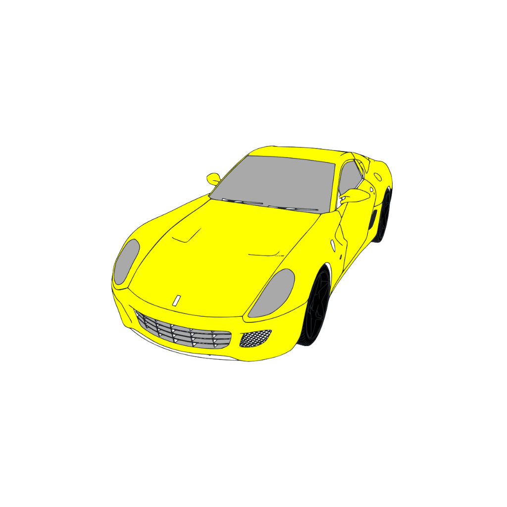 Leuke Ferrari kleurplaten