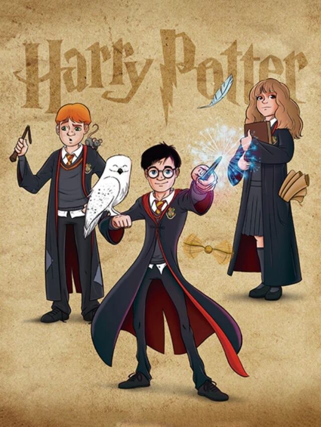 Harry Potter da colorare