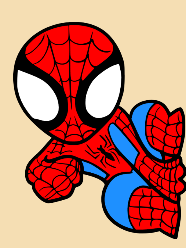 Spidey da colorare