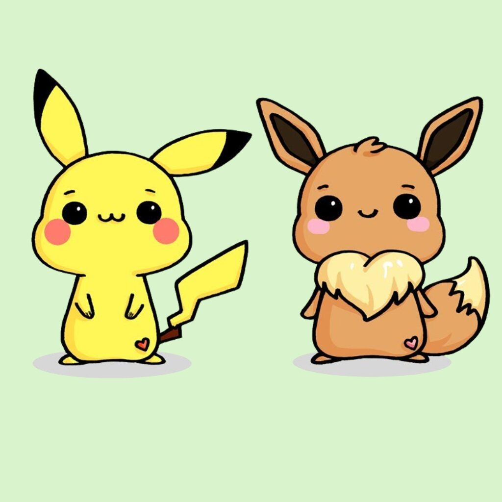 Super eenvoudig genummerde Pikachu kleurplaat
