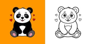 Ausmalbilder Panda ft