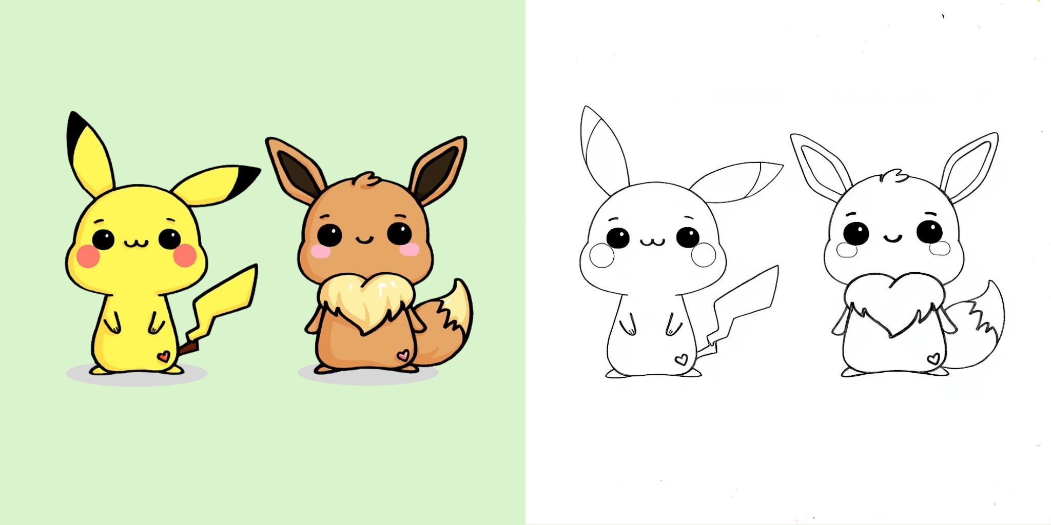 Pokemon kleurplaten ft