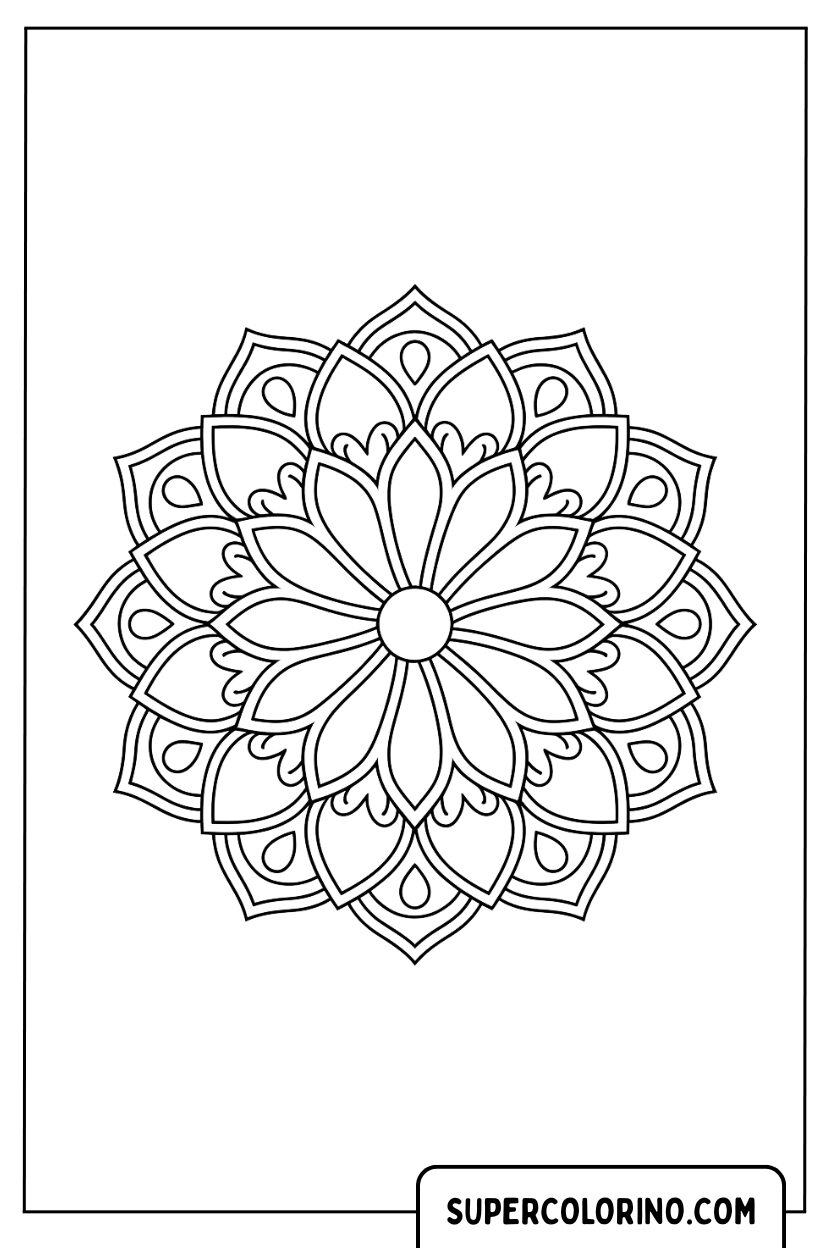Ich entwerfe florale geometrische Mandalas