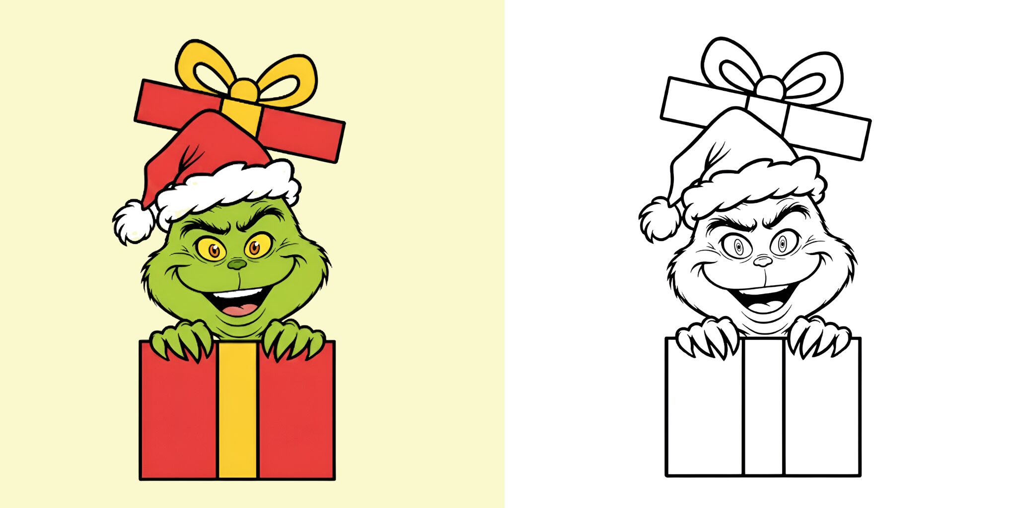 Grinch Malvorlage ft