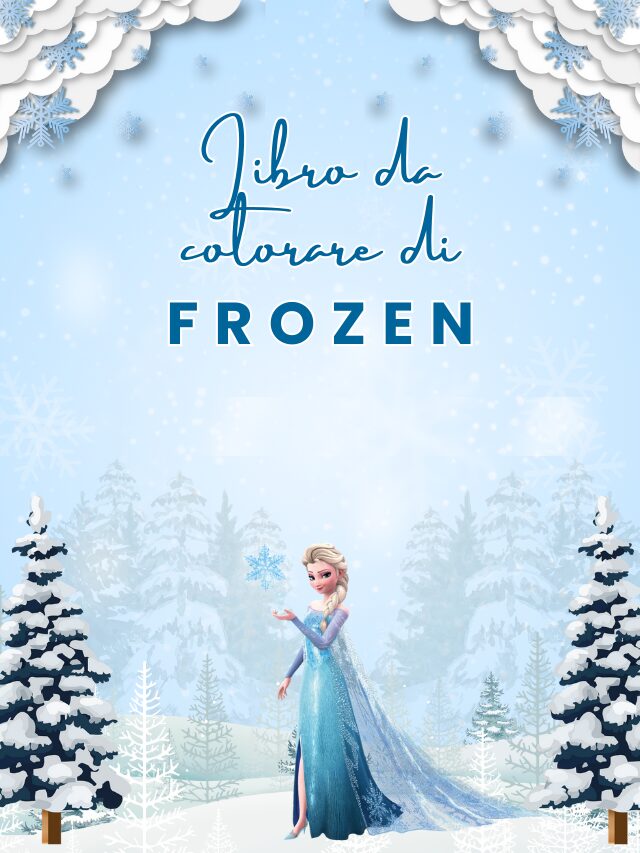 Guida per colorare Anna nel film Frozen