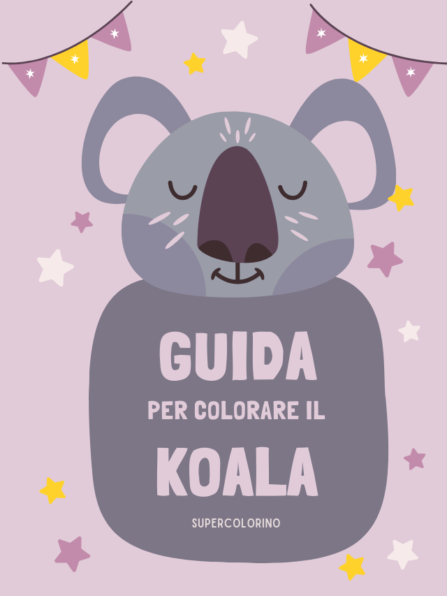 Guida per colorare il koala