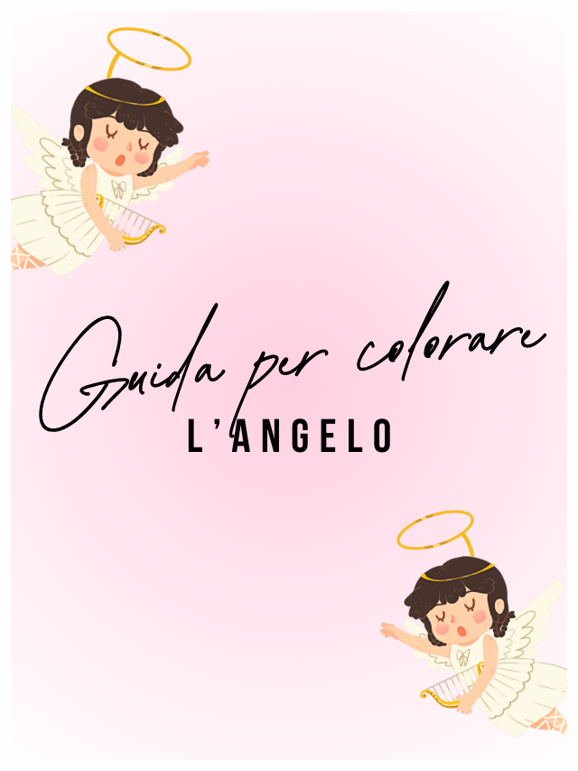 Guida per colorare l’angelo
