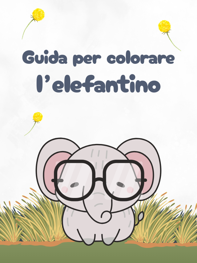 Guida per colorare l’elefantino