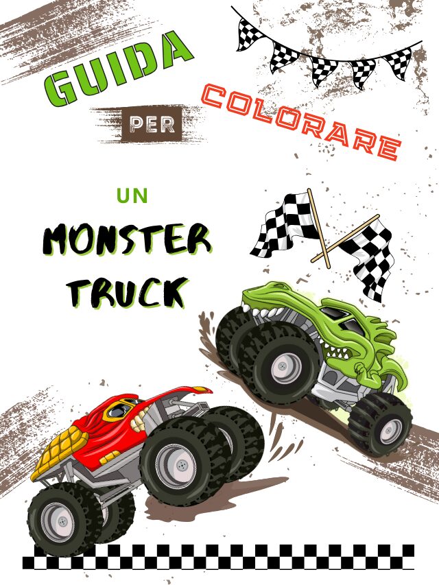 Guida per colorare un Monster Truck