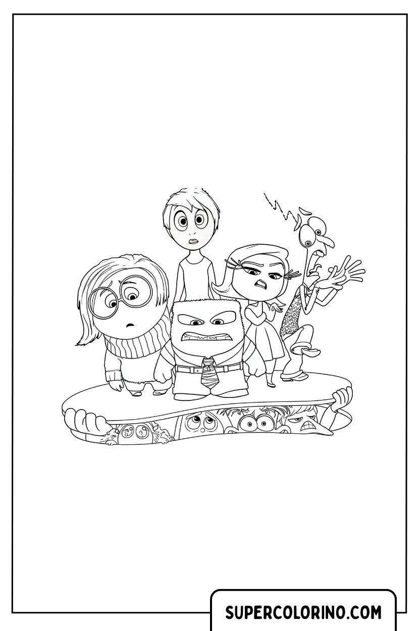 In Inside Out 2 versuchen alte Emotionen neue einzudämmen