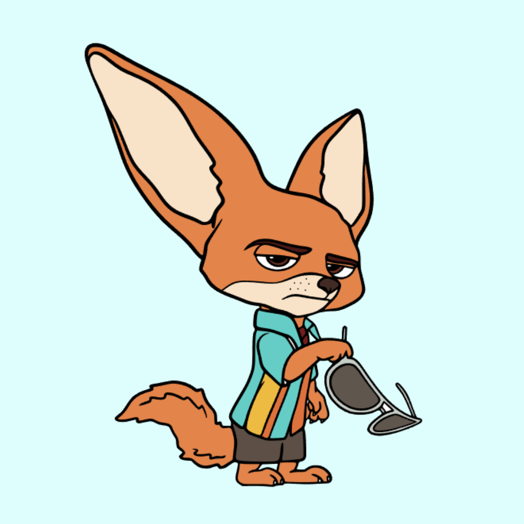 Super adorable Zootopia 2 coloriage par numéro dessin