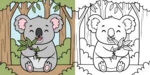 Koala Malvorlagen ft