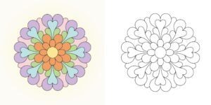 Mandala zum Ausmalen ft