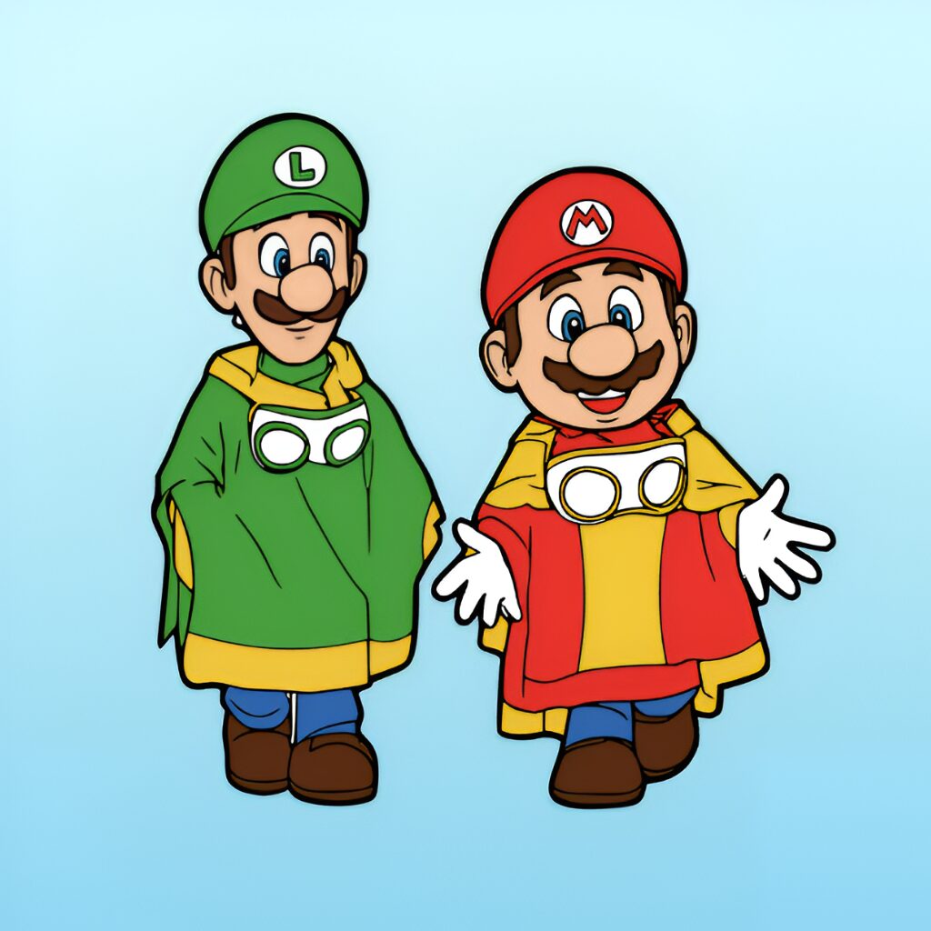 Kleur op nummer Super Mario Galaxy de film