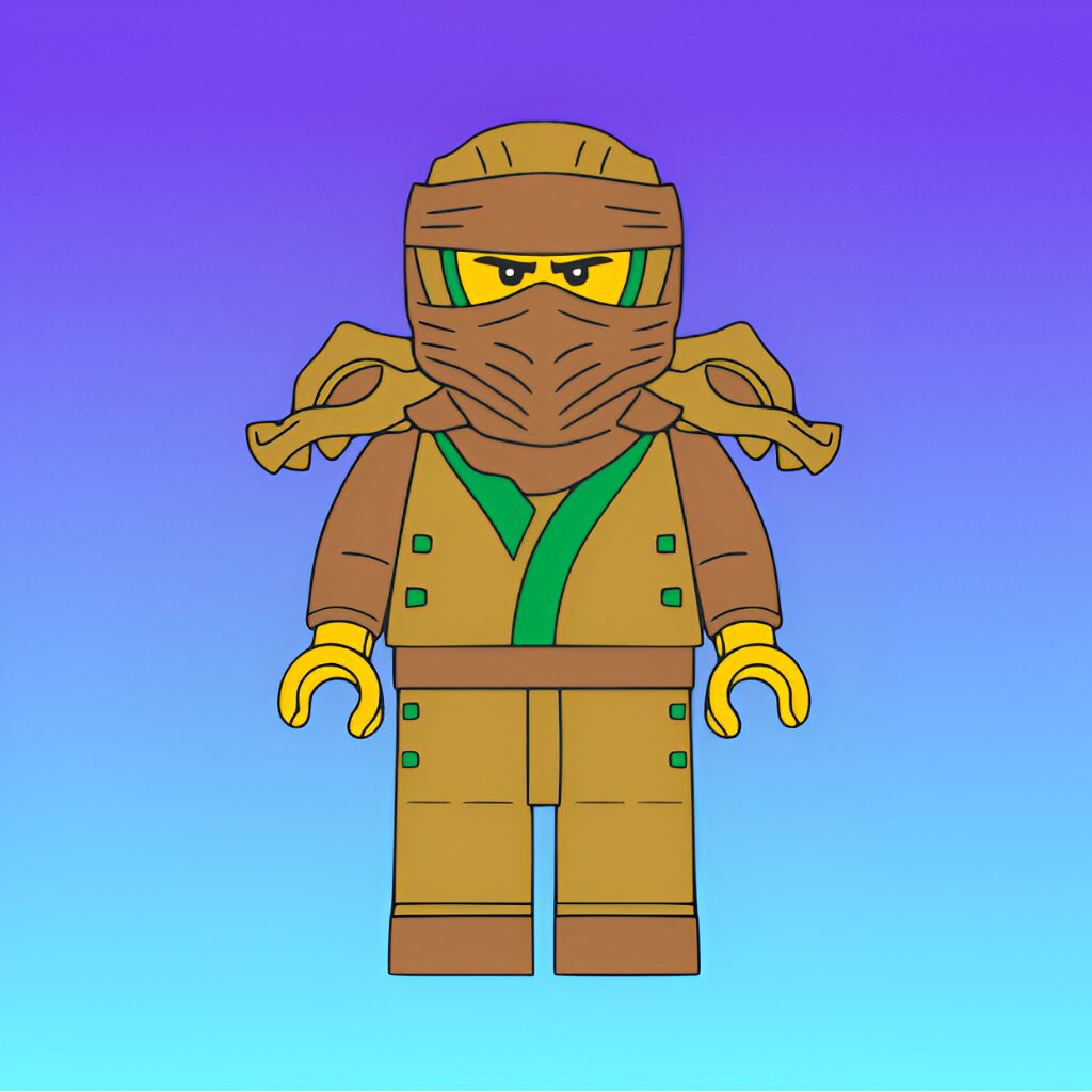 Coloriages Ninjago par numéros