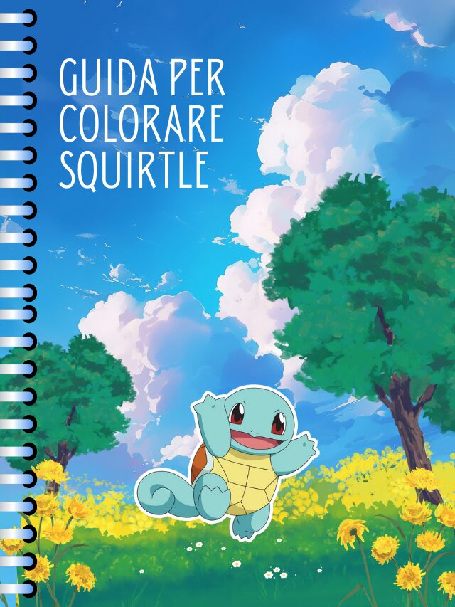 Guida per colorare Squirtle