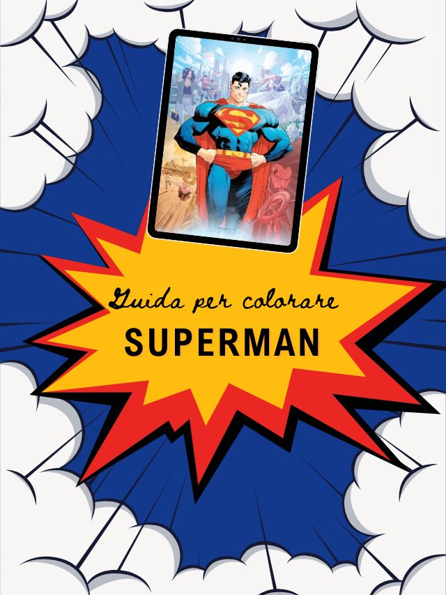 Guida per colorare Superman