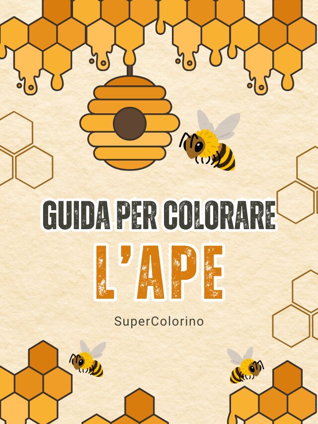 Guida per colorare l’ape